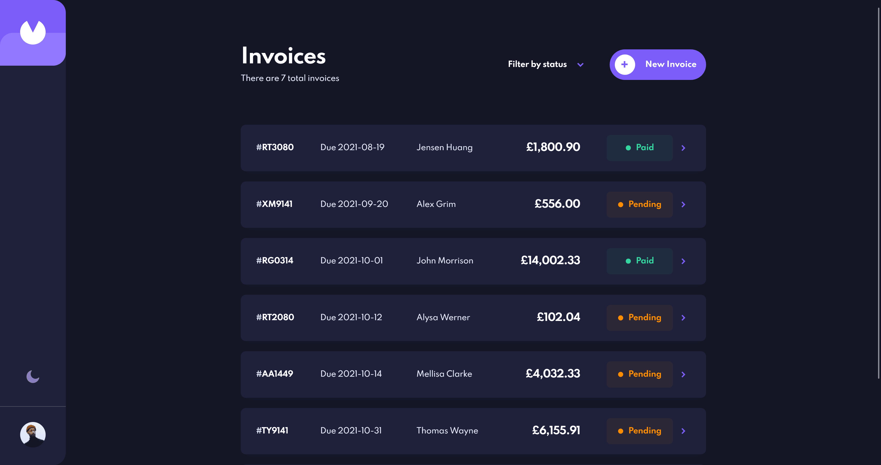 Invoice app